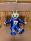 Vintage 1998 Interactive Talking Blue Alien Pal Plush Doll Tested Works 