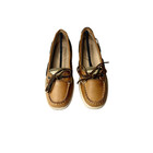 Sperry Women s Angelfish Varsity Comfortable Regular Boat Shoe  Natural  Sizes