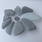 Gray High Quality 9 Pieces Genuine Sea Glass Surf-tumbled From Japan