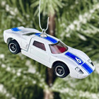 Ford Gt40 Christmas Tree Ornament     Classic Le Mans Race Car Gift For Ford Fans