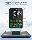 Smart Body Weight Scale  7-in-1 Body Fat   Bmi Measurement  500 Lbs Capacity