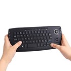 Multimedia 2 4ghz Wireless Mini Keyboard With Trackball Mouse Scroll Wheel For 