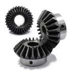 2 2 5 3 4 Mod 20t 30t Bevel Gear Standard Bore With Keyway 45  Steel 1 1 Ratio