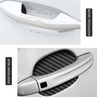 4pcs Carbon Fiber Car Door Handle Protectors  Universal Anti-scratch Guard