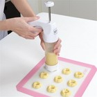 Plastic Cookie Gun Set With 12 Discs And 6 Icing Tips Cookie Biscuit Mold Cutter