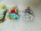 Melissa   Doug Wooden Dolls Family Lot Of 4  Bb4