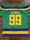 Mighty Ducks Movie Replica Jersey Size 3xl Adam Banks  99 Ice Hockey Long Sleeve