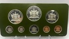 Trinidad And Tobago Proof Coin Set Franklin Mint Collection 1975 1 92oz Asw