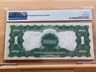 1899  1 Silver Certificate Blue Seal Fr  233 Pmg 55epq Black Eagle Teehee burke
