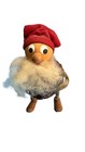 Vintage Swedish Pinecone Tomte Gnome Figure Spun Cotton Beard Sweden 405 Large 5