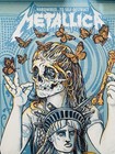 Metallica 2017 Metlife Tour Poster Angryblue Spit Out The Bone