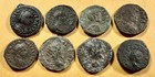 8 Smaller Ae 16mm-17mm Roman Provincial Coins   Very Fine  You Identify     