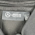 Mercedes Amg Petronas Polo Shirt Men   s Large Black F1 Formula One Team Sponsor