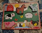 Melissa   Doug Wooden Chunky Puzzle Replacement Farm Animals   4 Animals  