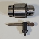 Vintage Nos Jacobs 633c 1 2  33 Taper Drill Press Chuck Threaded Mount W  Key