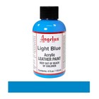 Angelus 4 Oz Light Blue Acrylic Leather Paint For Shoes And Vinyl Decoration