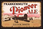 Vintage Label Frankenmuth Pioneer Ale Beer Geyer Bros Michigan Irtp Unused Nrmt 