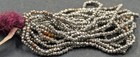 Micro P4 Antique Vintage French Steel Cut Seed Beads Mini Hank Rust Wb60-23