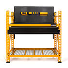 Dewalt 41631 Dxst3000wb 2-shelf Industrial 4-foot Storage Rack Work Station Kit