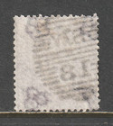 Great Britain  Scott   27  Used  Vg  6p Victoria  1856  Station Cancel