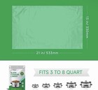Slow Cooker Liners 3-8 Quart  Large Size 13 x 21   Slow Cooker Bags 120 Ct