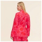 Kate Spade X Target Red Pink Linen Blend Blazer Jacket Size Xxs New With Tags