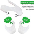 5 Pairs Sneaker Shield Shoe Protector Anti Crease Wrinkled Fold Shoes Support
