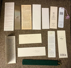 Lot Of 13 Vintage Bookmarks Library  Caldecott  Star Wars Tassel  Metal  More
