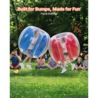 Uimoso Set Of 2 Inflatable Bumper Balls 3ft For Kids - Blue And Red
