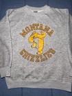 Vintage 1980s 90s University Of Montana Grizzlies Bike Gray Crewneck Sweater M