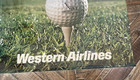 Western Airlines Phoenix Vintage 38 X 25 Poster Only
