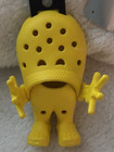Crocs Croslite Guy Yellow Advertising Promotional Figure 5  New With Tags  Rare 