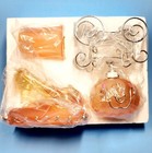 2005 Disney Cinderella Bath Accessory Set Toothbrush Holder Cup   Soap Dish New
