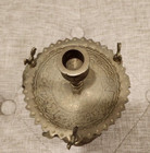 Antique Vintage Brass Persian Islamic Medicinal Bowl  rare 