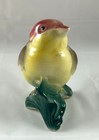 Royal Copley Ceramic Bird Finch Branch Planter Small 5  Vintage