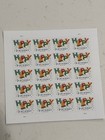 Usps Postage Stamps Sheet Of 20 First Class Letter Happy Birthday