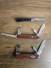 Lot Of 3 Vintage Rodgers Sheffield England Knives