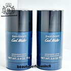 Lot Of 2 - Cool Water By Davidoff 2 4 Oz  deodorant Stick  Men Brand New Sealed