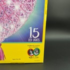 Creativity For Kids Heart Light Craft Kit String Art Lantern 15 Led Lights New
