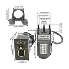 90 1 Ac 110v Worm Gear Motor With 6w Power  Variable Speed Reduction Controller