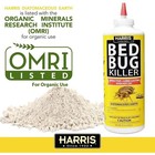 Harris Hde-8 Bed Bug Powder Diatomaceous Earth  8oz  Yellow Pack Of 3