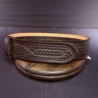 Safariland Duty Belt Size 28  Model 94 Lined Basket Weave 94-28-4 Hook   Loop