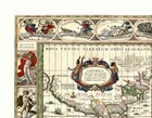 Historic Map - World America 1492 To 1499 - Bleau - 29 60 X 23