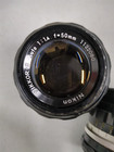 2 Nikon Nikkor Camera Lenses For Parts Or Repair 