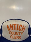 New Vintage 80   s Antich County Clerk Snapback Trucker Hat