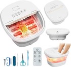 Pedicure Foot Spa With Bubble And Heat collapsible Foot Soaking Tub With Remo   