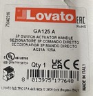 Ga125a Lovato Disconnect Switch Full Kit Switch  Extension  Align Ring  Adapter