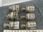 Antique Apothecary Bottle Lot Glass Roses Painted Victorian Medicine Store 19c 