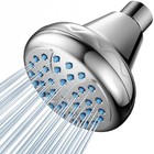 Shower Head High Pressure Rain Bathroom Chrome Showerhead Adjustable