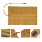Tourbon Canvas Roll Up Tool Carry Holder Carving Knife Organizer Storage Pouch